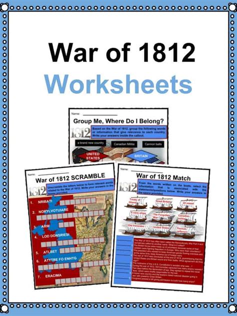 30 War Of 1812 Worksheet | Education Template